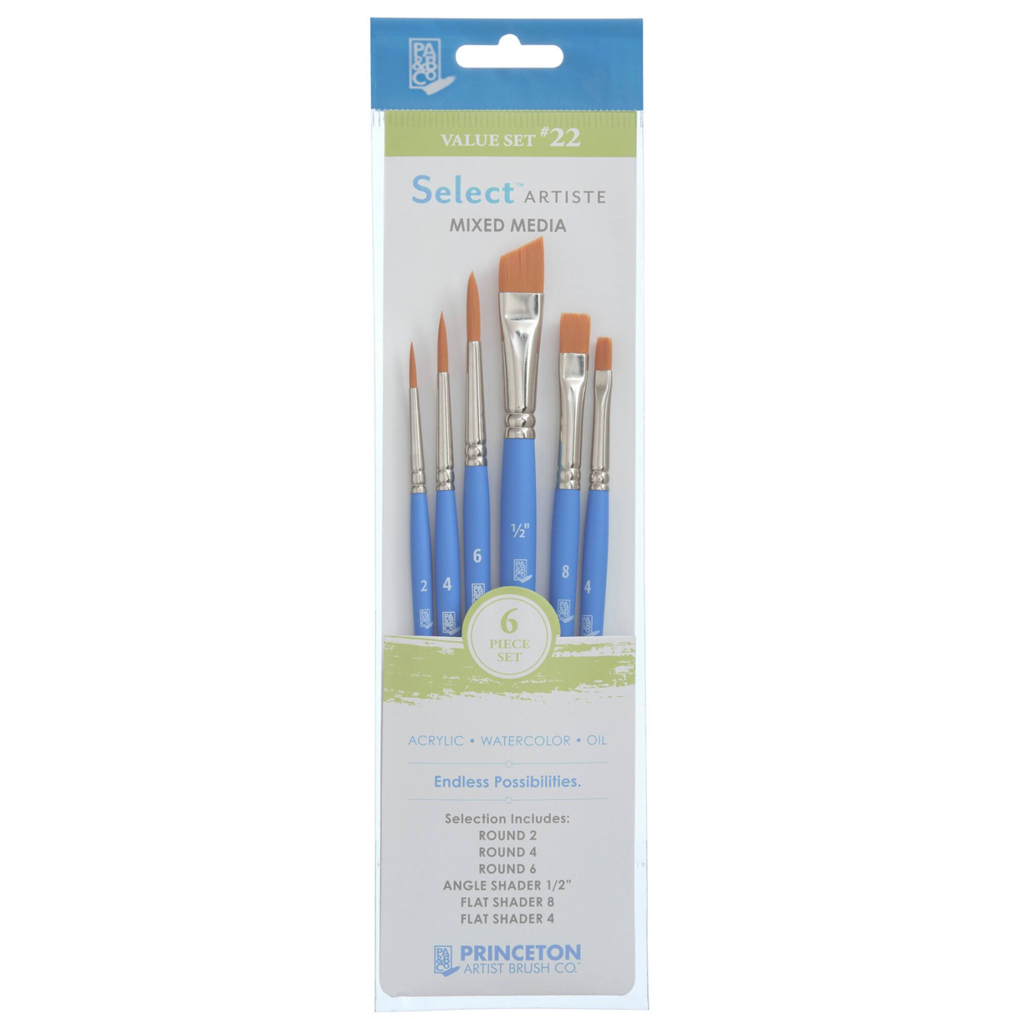 Princeton™ Select™ Artiste Series 3750 #22 Brush Set